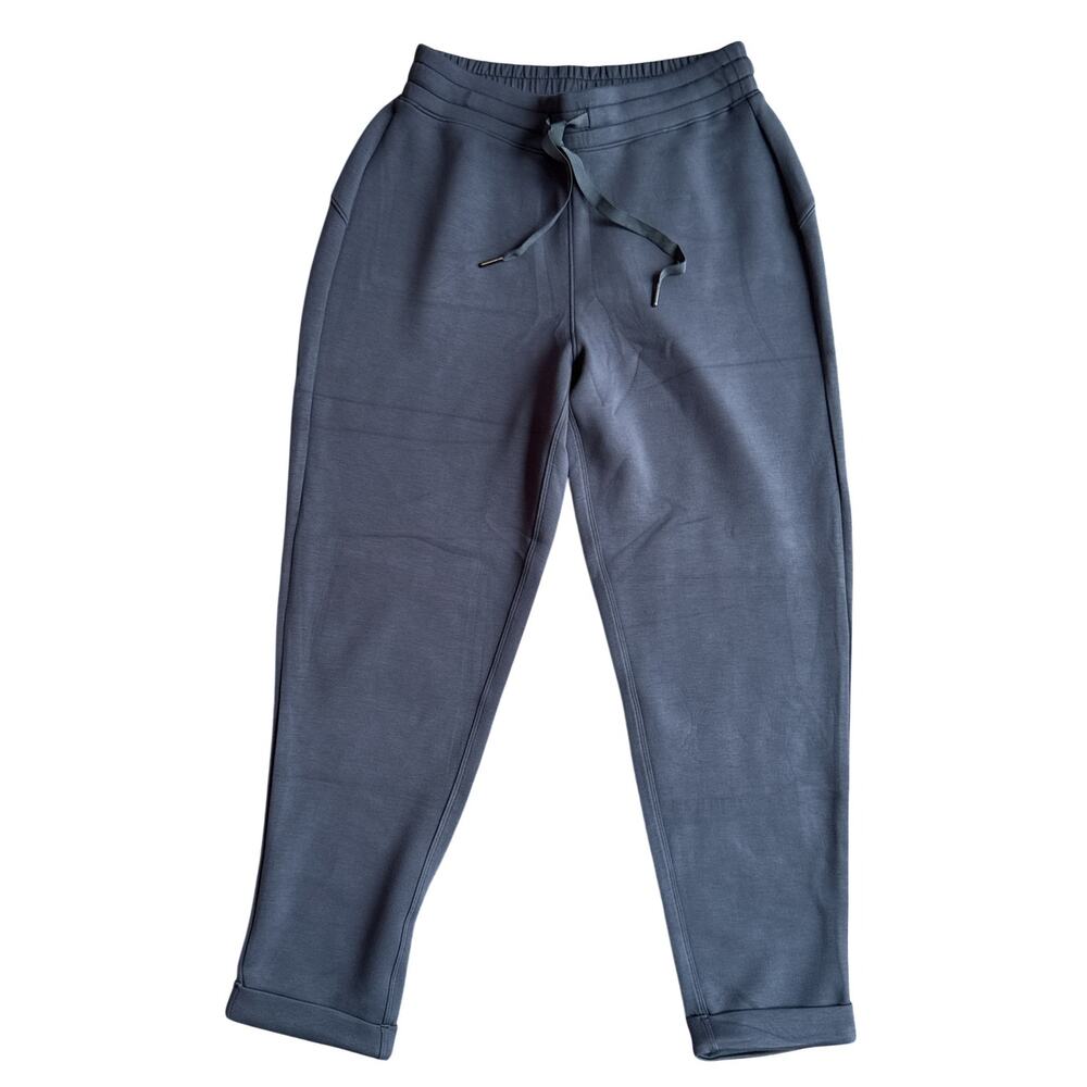SPANX AirEssentials Dk Grey Tapered Supersoft Pants Sweatpants Size M NWT